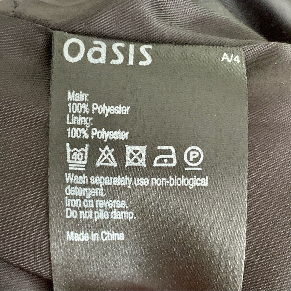 OASIS Floral Crepe Colorful Mini Skirt - Picture 13 of 14